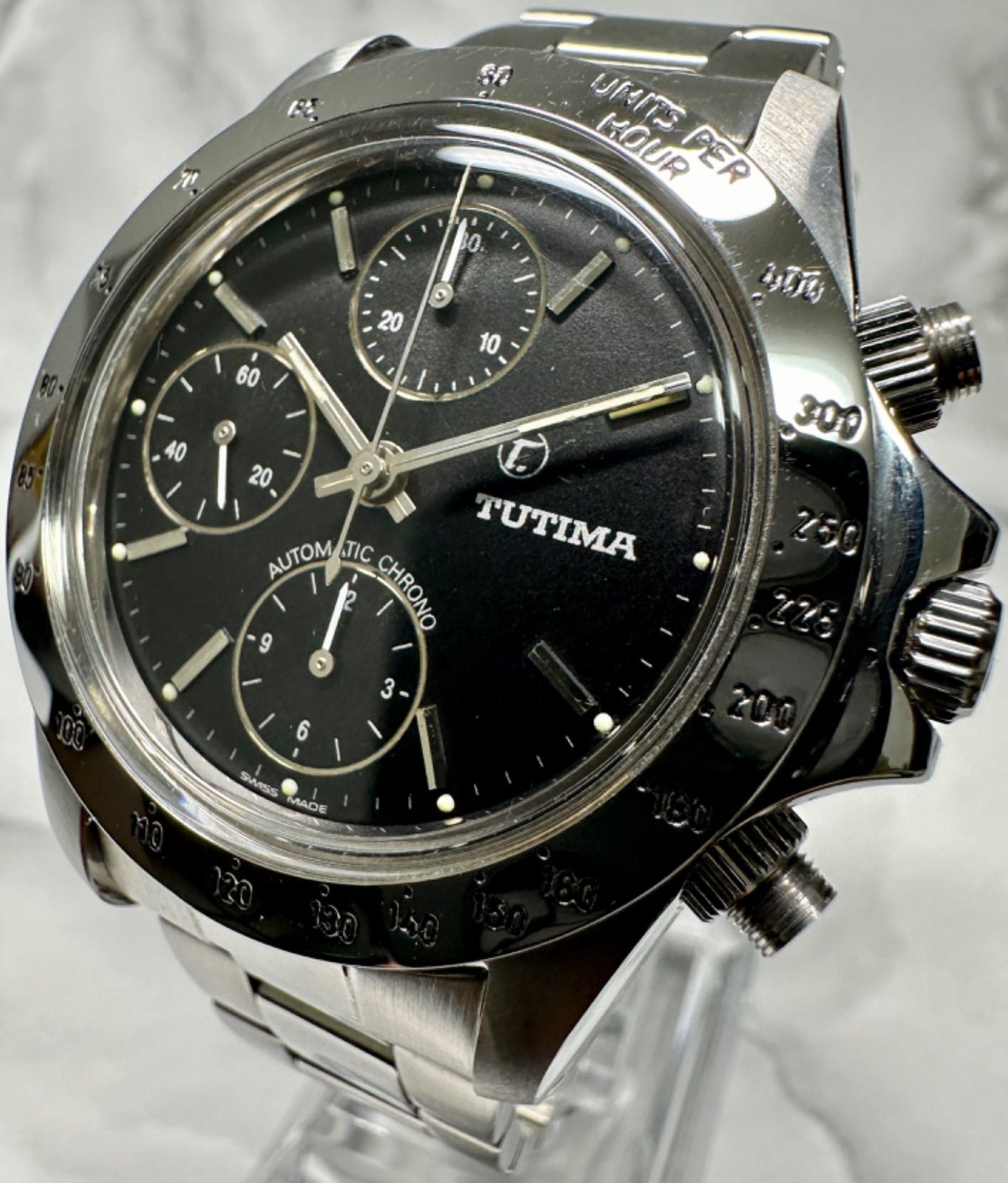 希少 バルジュー7750搭載 TUTIMA チュチマ グラスヒュッテ 793