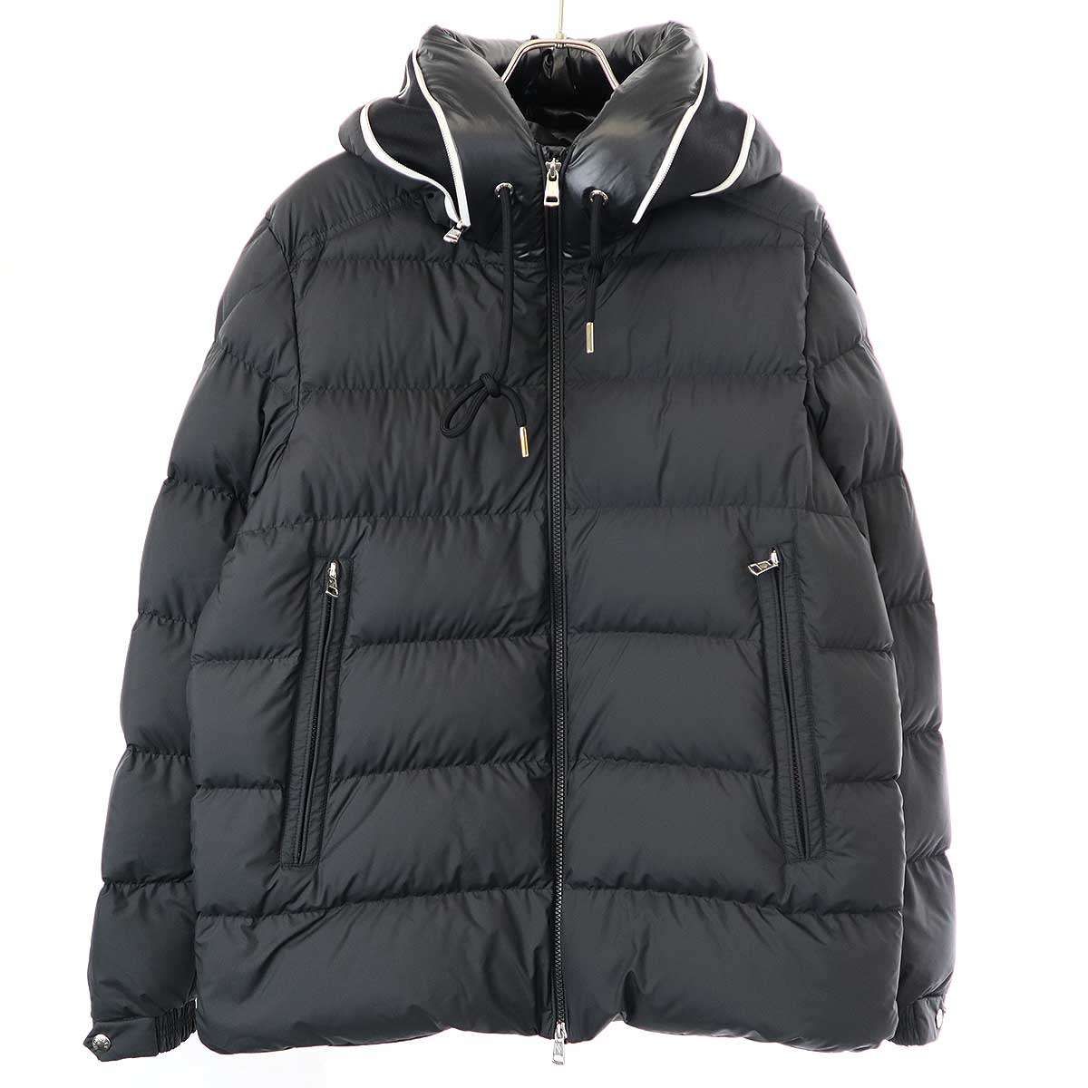 MONCLER モンクレール CARDERE フーデッドダウンジャケット I20911A00182 54A81 ブラック 4
