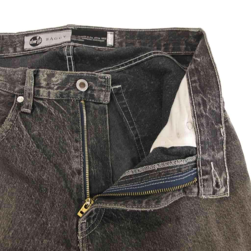 2018 Levis silver Tab BAGGY W29 L30 美品 SILVER TAB（Levi's） - Levi's silver Tab Baggy ブラック