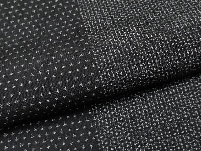 平和屋着物□極上 真綿結城紬 100亀甲 間道 証紙付き 逸品 CYAA2616s5  