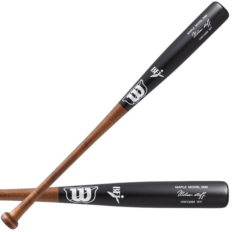 ウィルソン WILSON 硬式木製バット ウイルソンスタッフ 26M型 HWY26M くり抜きあり 野球 硬式 バット BFJ 25SS WBW2002010