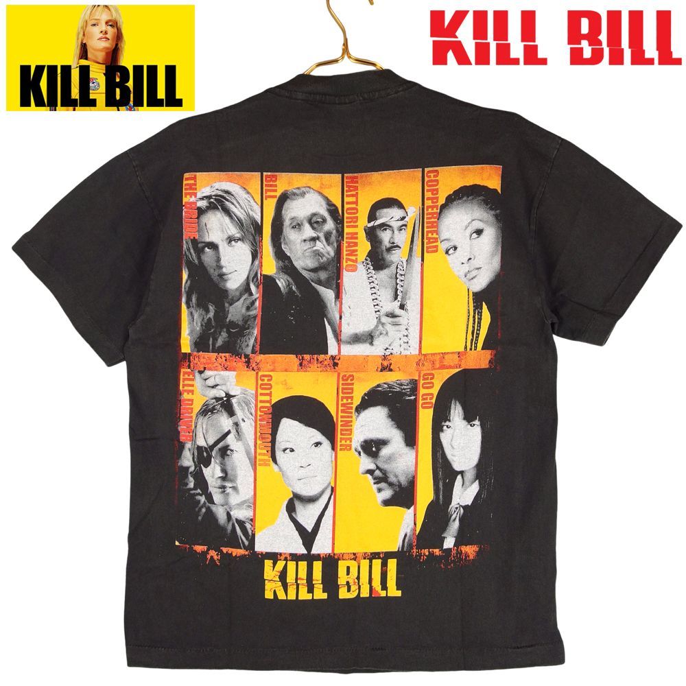 195 キルビル KILL BILL Tシャツ 半袖 映画T ブラック Lサイズ