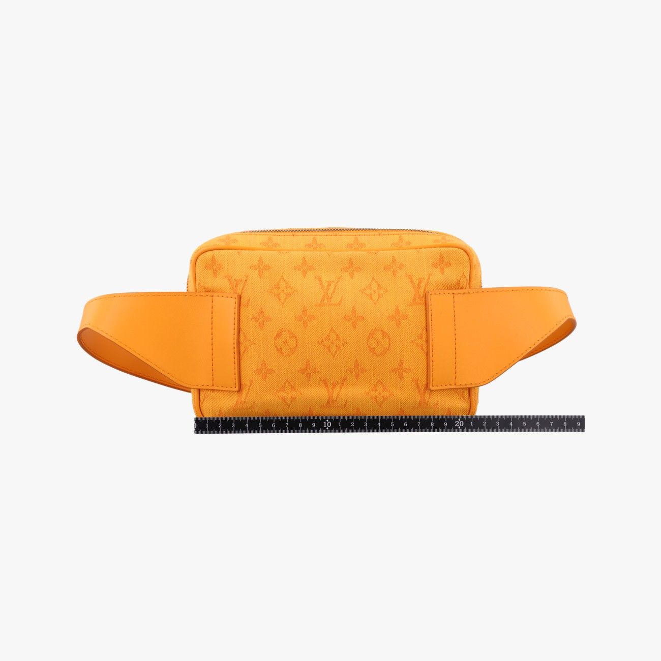 ルイヴィトンLouis VuittonバムバッグアウトドアオレンジデニムM44623FO2149 ICチップ