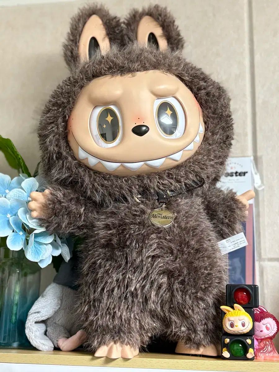 ジモモ ラブブ LABUBU BIGサイズ ぬいぐるみ Labubu ZIMOMO 38cm改装