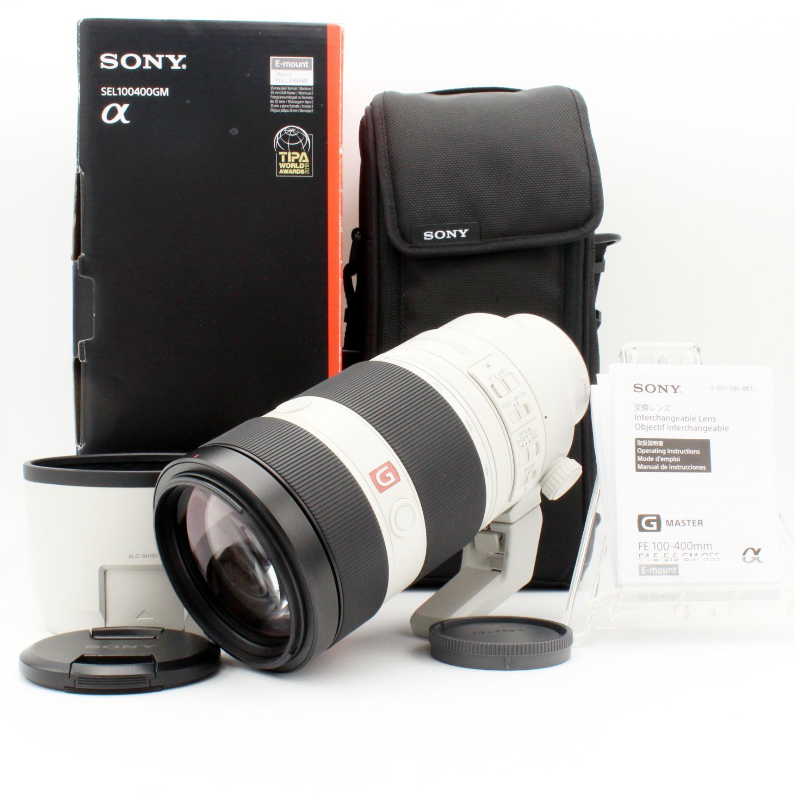 上品 SONY FE 100-400mm F4.5-5.6 GM OSS SEL100400GM 6520