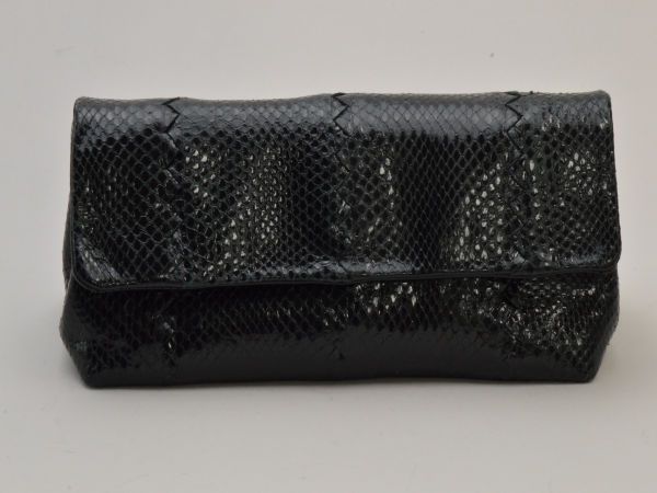 ボッテガヴェネタ BOTTEGA VENETA 化粧ポーチ/バッグ パイソンレザー 