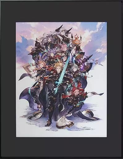 十二神将水浴衣図の高精細複製画も販売！「グラブルミュージアム