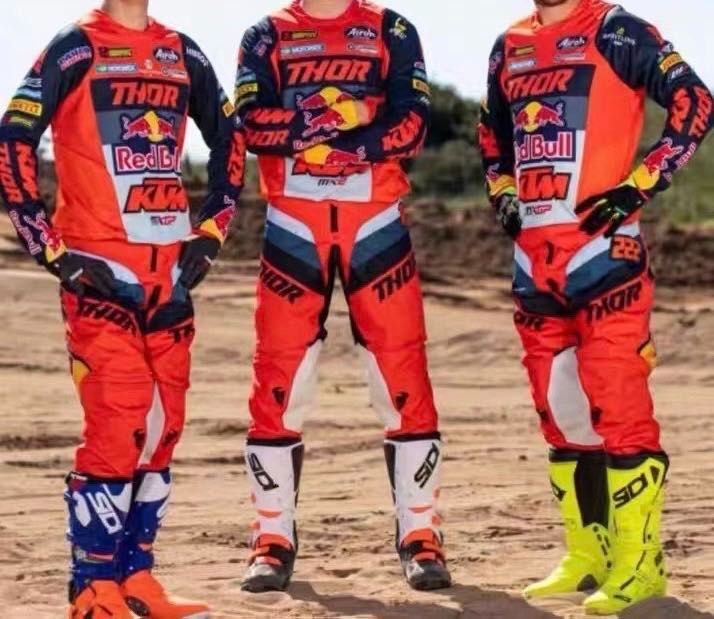 アウトレット M REDBULL KTM RACING MX モトクロス レーシング シャツセット パンツ ジャージ オフロード バイクウエア