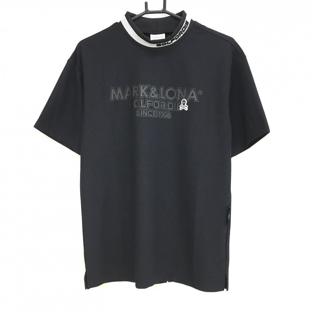 マークアンドロナ半袖セットアップサイズ46黒 マークアンドロナ半袖