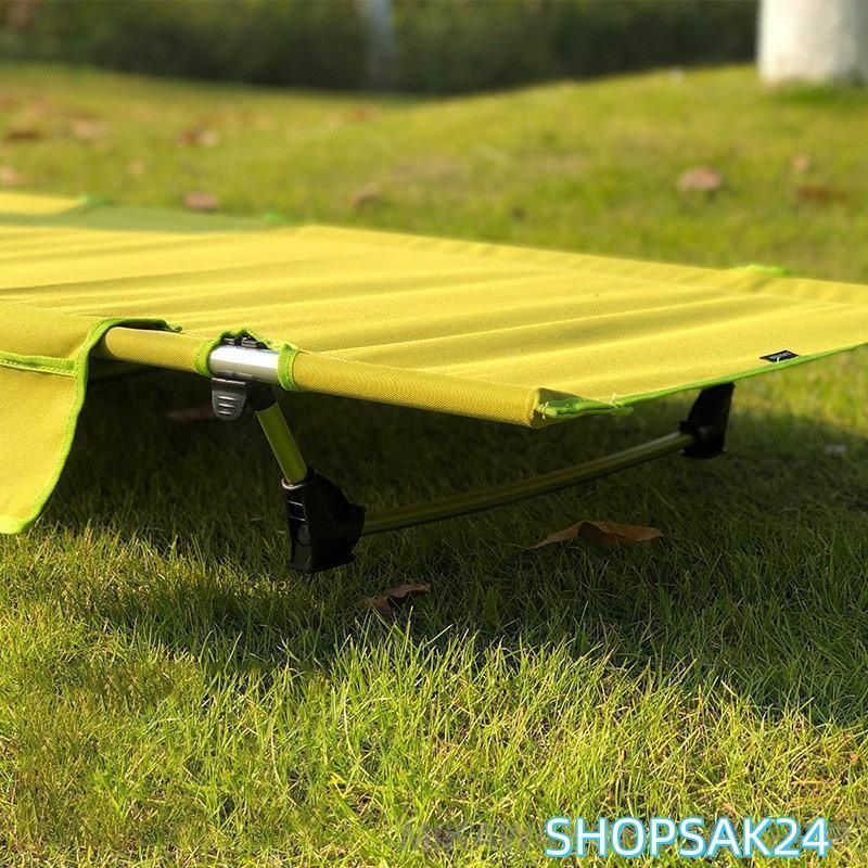 キャンプコット 折りたたみ アウトドアベッド 簡易ベッド 軽量 収納バッグ付き フォールディング 組立簡単 キャンプ用品 コンパクト683 NEXPOTALLINN_EU