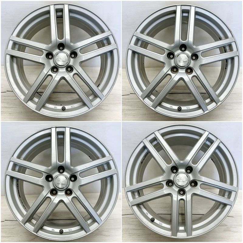 18インチ アルミ ravrion ラブリオン 4本セット CR-V カローラクロス マツダ3 ファストバック シビックセダン リーフ カムリ カムリハイブリッド CX-8 アルミホイール アルミホイール ホイール 社外ホイール ホイール
