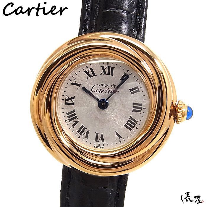 仕上済】カルティエ マスト トリニティ ローマンダイアル レディース ヴィンテージ Cartier 時計 腕時計 中古【送料無料】 - メルカリ