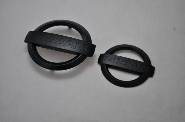 Ｂ２１Ａ　デイズルークスライダー　マットブラックｏｒピアノブラックエンブレム　４点ＳＥＴ　　INVENTER/grow/メッキ/ブラッククローム/ゴールド/車エンブレム/車パーツ/