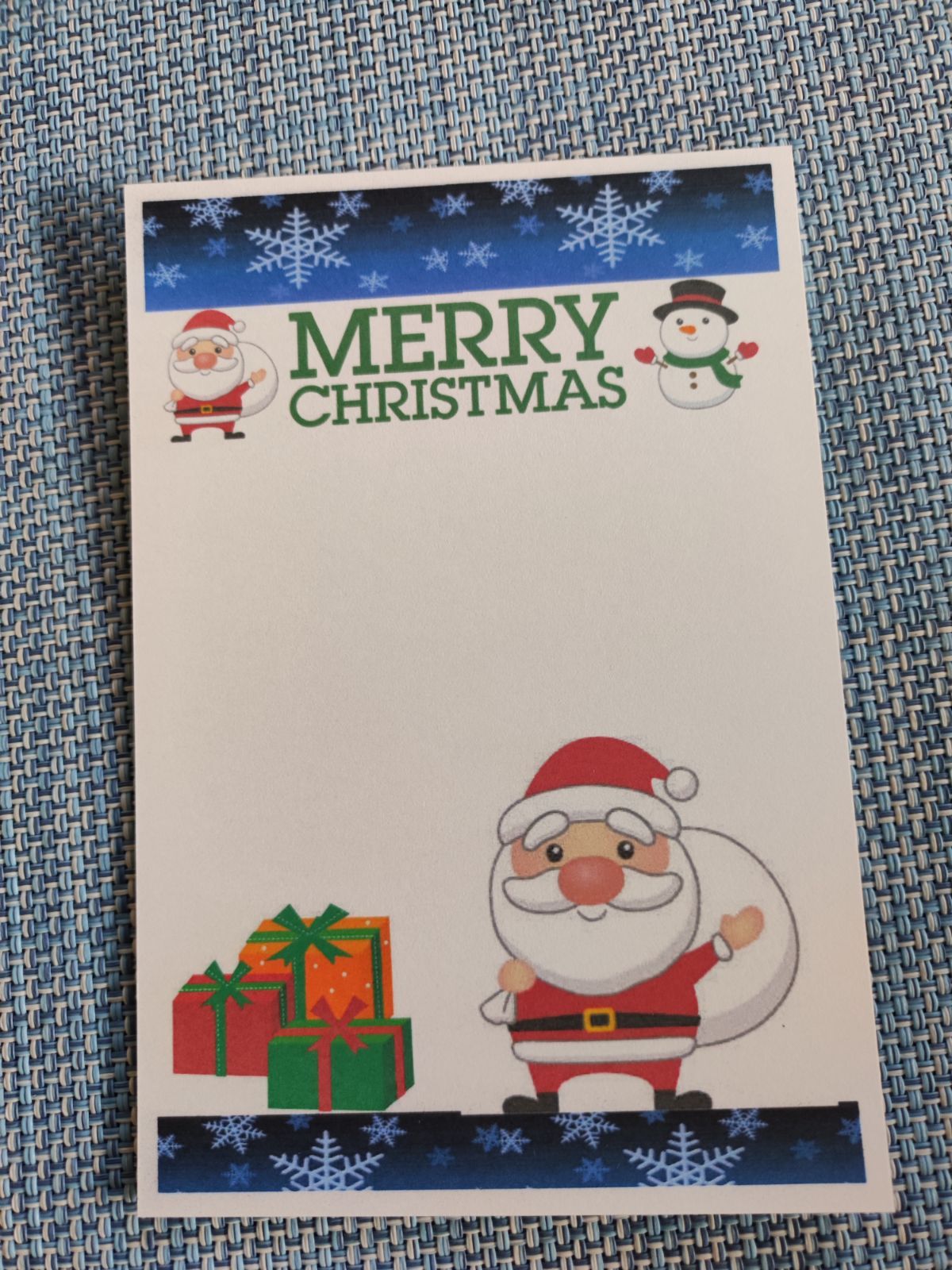 懸賞応募 デコハガキ＆シール クリスマス