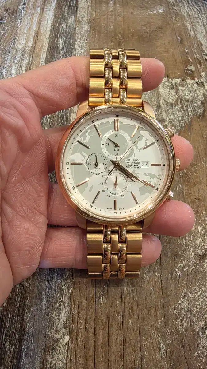 アルバ ALBA ローズゴールド メタル 時計 SEIKO