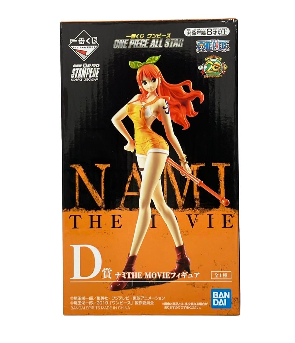 美品 ONE PIECE フィギュア ナミTHE MOVIE バンダイ