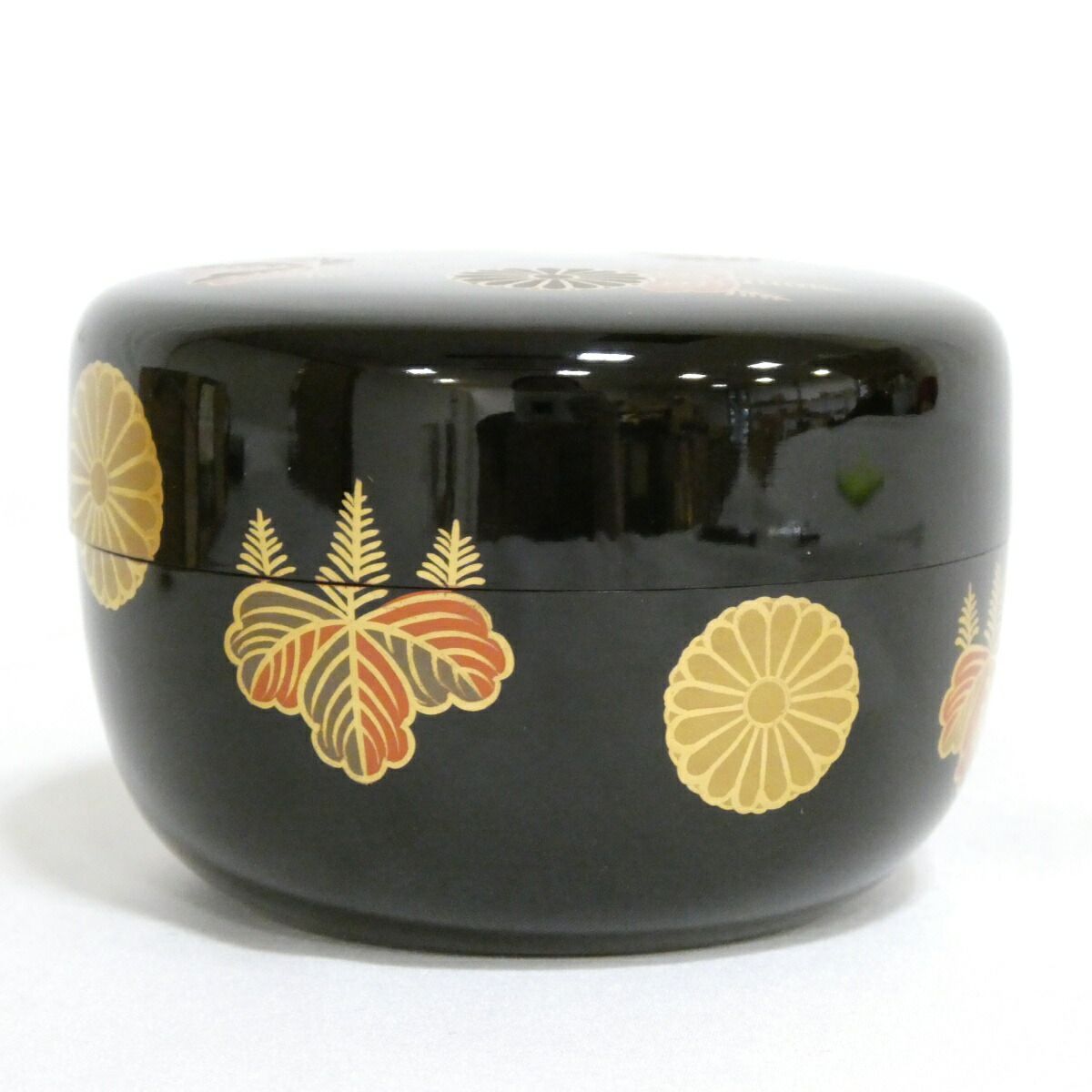 高台寺 蒔絵 平棗 平棗 高台寺蒔絵 菊桐 加賀蒔絵 共箱 高台寺 蒔絵 平棗 平棗 高台寺蒔絵 菊桐 加賀蒔絵 共箱