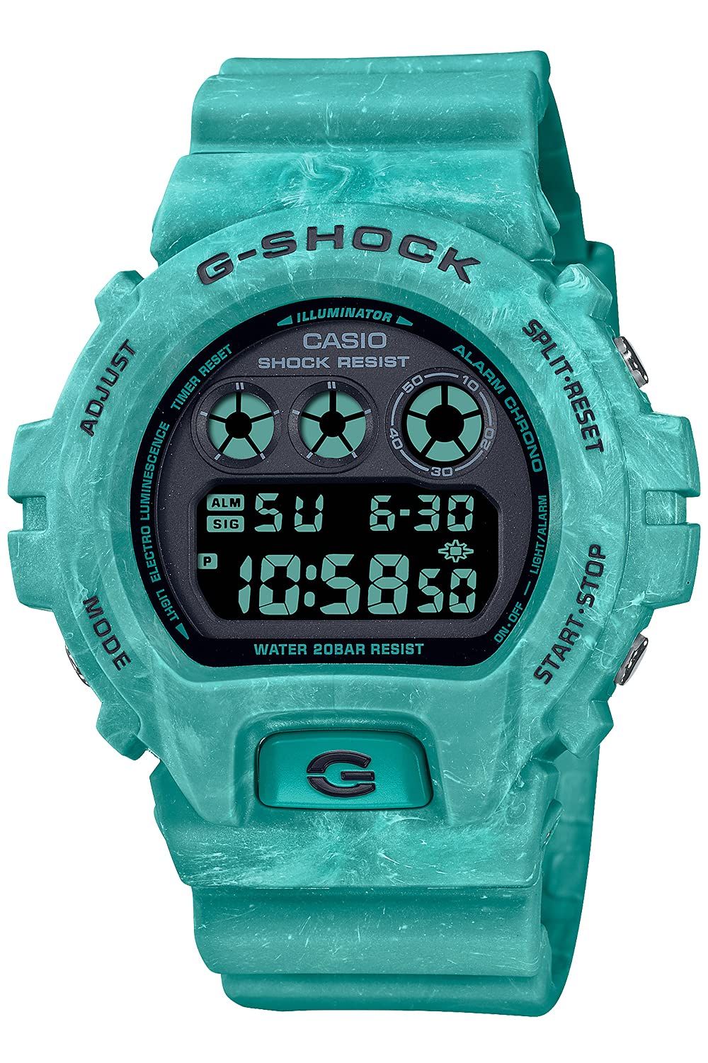 [カシオ] 腕時計 ジーショック DW-6900WS-2JF メンズ グリーン