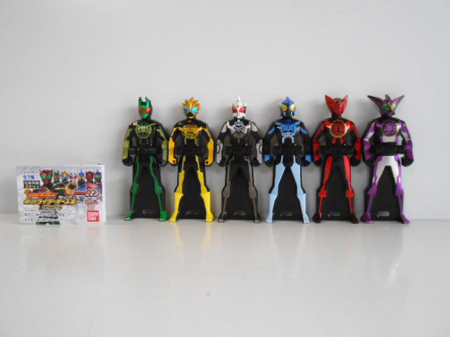 ♯Ile18OZレンジャーキー仮面ライダーオーズキーメタリック全6種