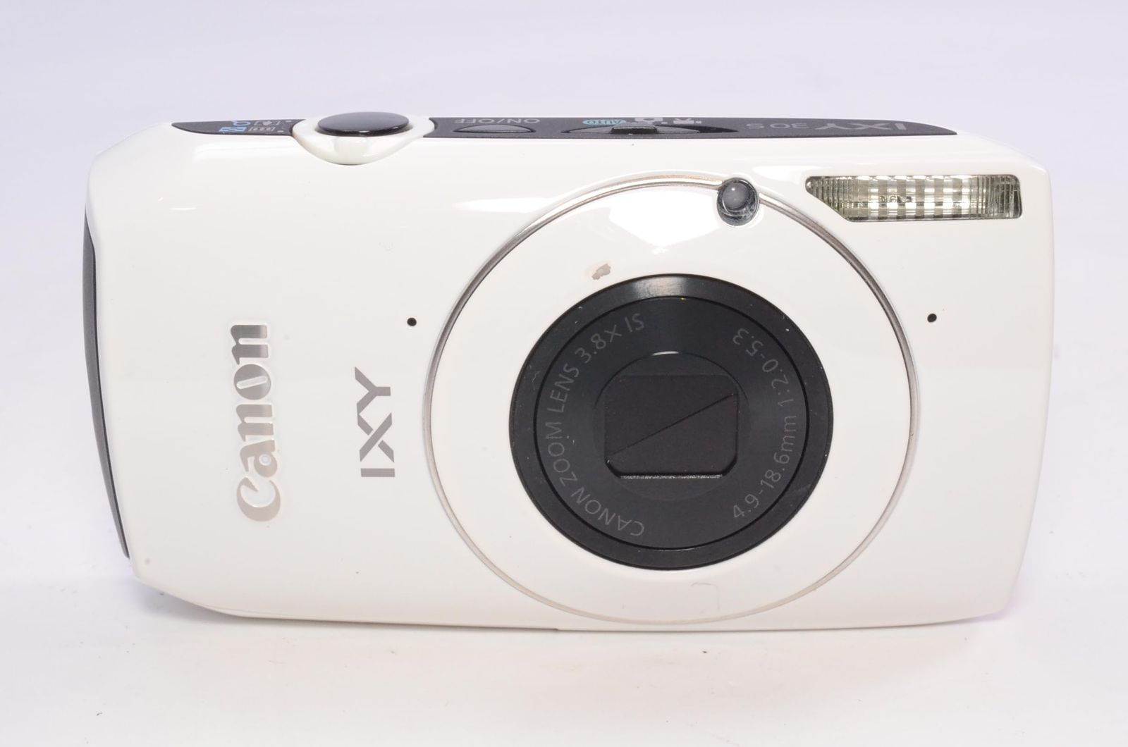 元箱付き 良品】Canon キャノン IXY30S ホワイト デジタルカメラ