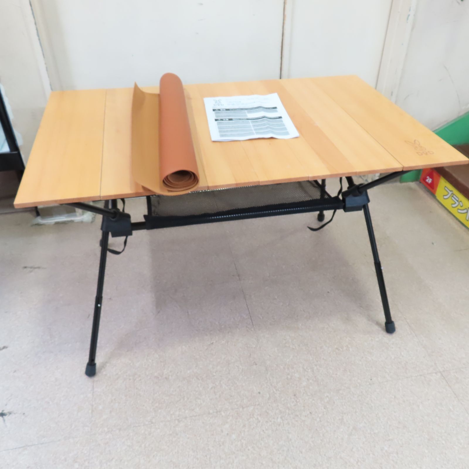 DOD キャナリーテーブル M TB5-806-WD ウッド アウトドア キャンプ テーブル KYANARY TABLE