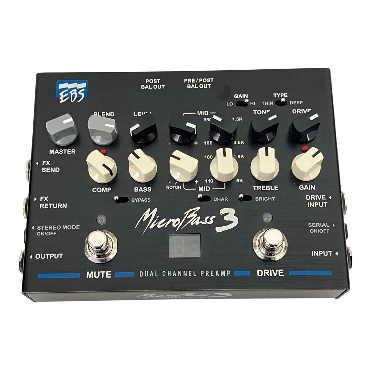 EBS MicroBass 3 ベース用プリアンプ 音響機材 良好 T10454132
