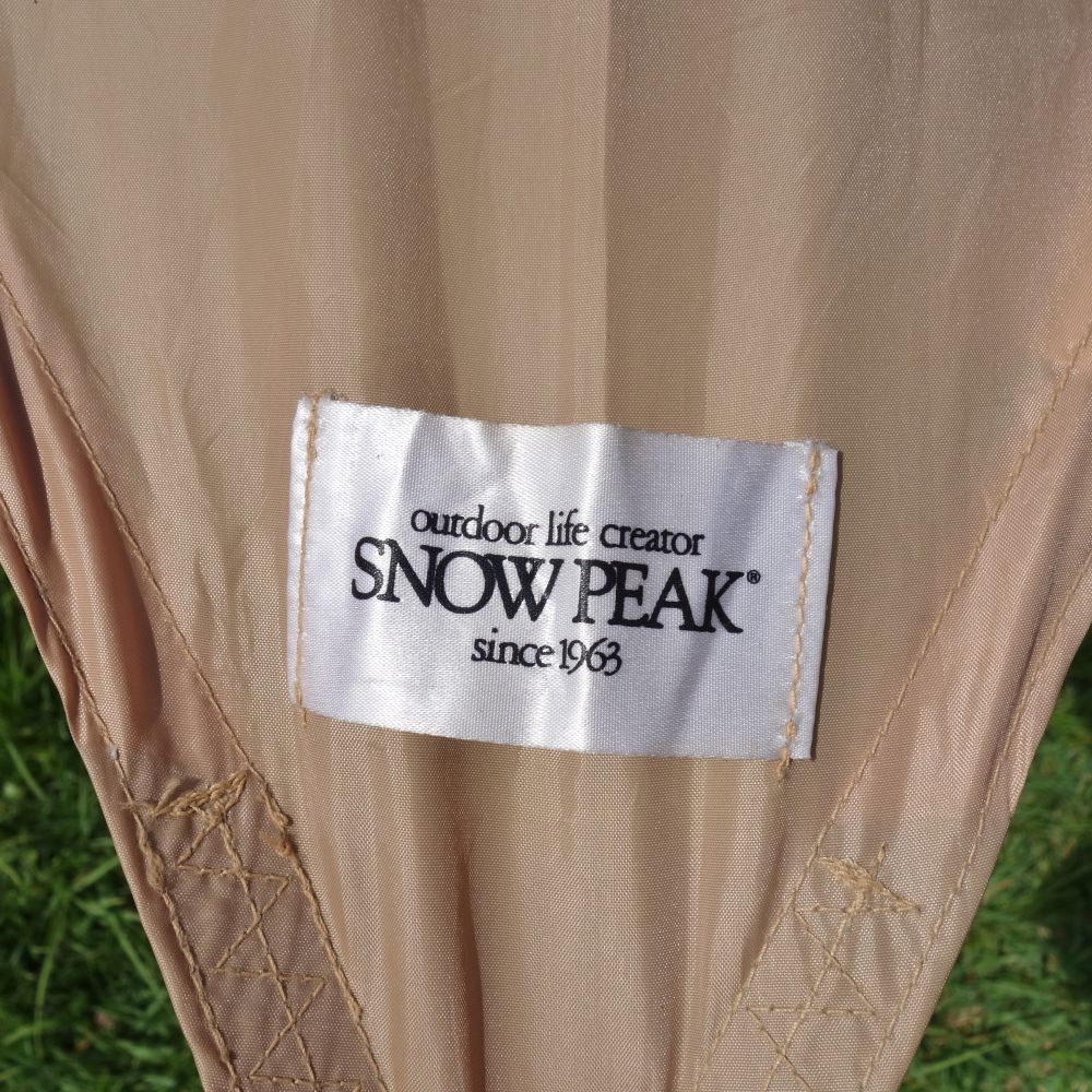 スノーピーク snowpeak タープウイング TP-100 旧ロゴ ヤマコウ期