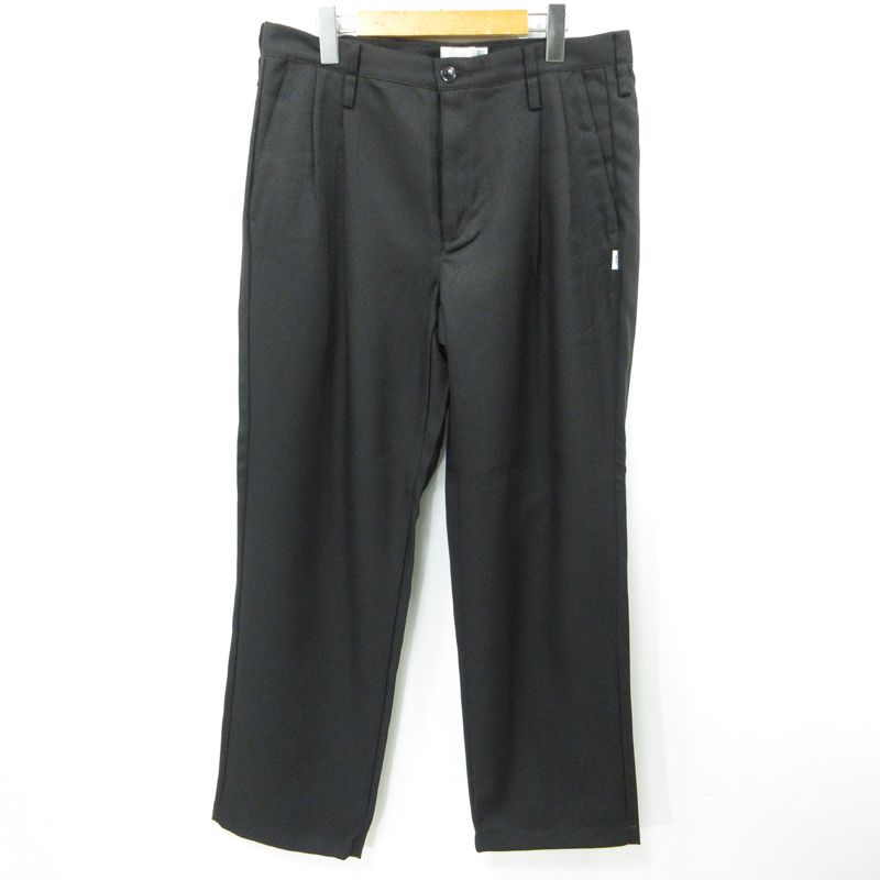 三重本店 W TAPS ダブルタップス タックパンツ TUCK 01 TROUSERS 221TQDT-PTM01 ブラック サイズ 3 107
