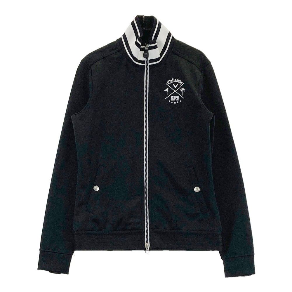 サイズ：M CALLAWAY キャロウェイ 長袖ジップジャケット ブラック系