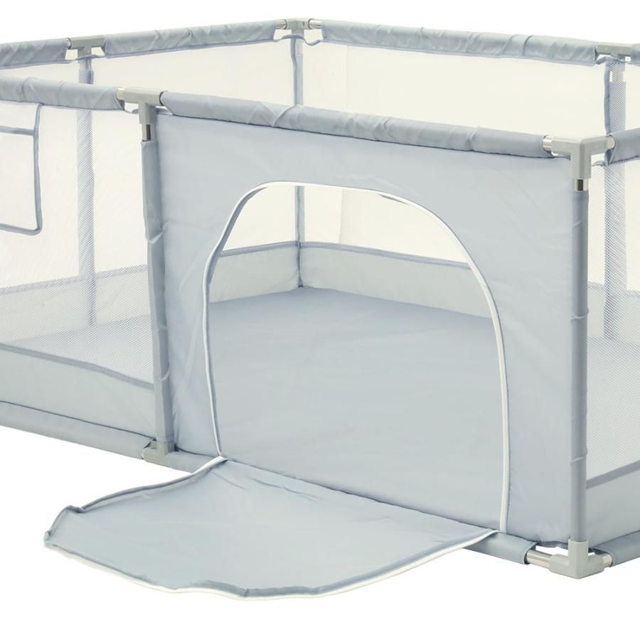 ベビーサークル 大型 約120×180cm メッシュ 大きい ハイタイプ
