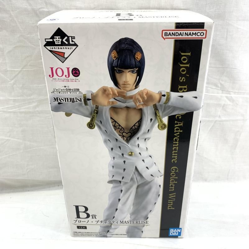 未開 B賞 ブローノ ブチャラティ MASTERLISE ｢一番くじ ジョジョの奇妙な冒険 GOLDEN WIND｣ 91