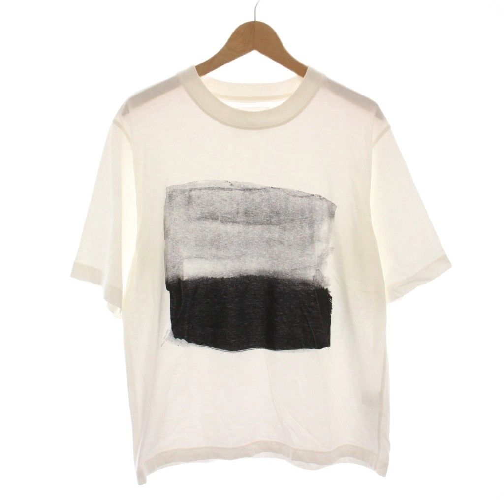 美品✨24SS マーガレットハウエル オーガニックコットン カットソー 白 M 美品✨24SS マーガレットハウエル オーガニックコットン