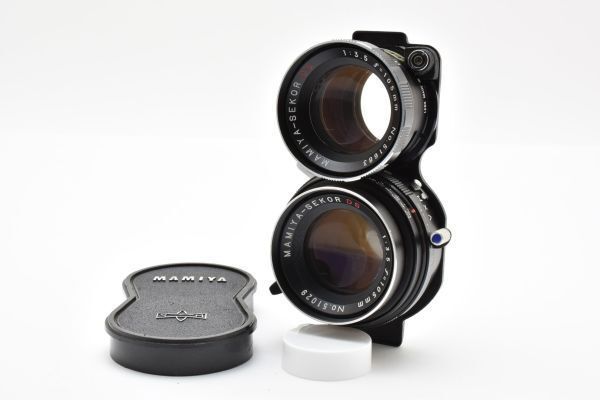 実用 マミヤ MAMIYA-SEKOR DS 105mm F3.5 二眼レンズ 4930_15_10