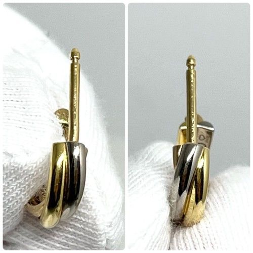 CARTIER カルティエ トリニティ ピアス ミニ B8301540 750WG