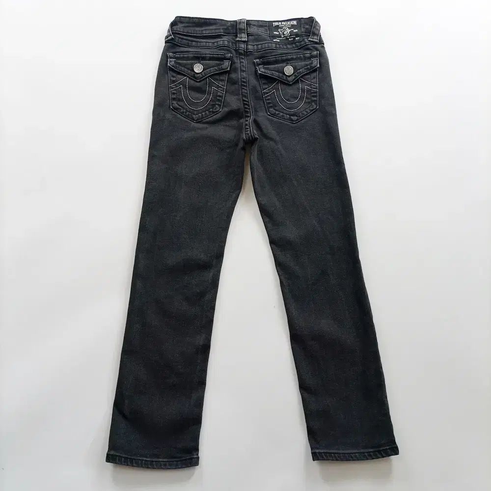 TRUERELIGIONトゥルーレリジョン ブラックデニムパンツ TRUE RELIGION(トゥルーレリジョン) デニム サイズ 25 ブラック