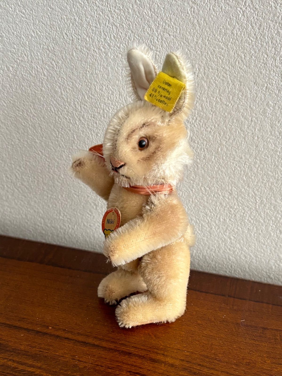 シュタイフ テディベア NIKIラビット うさぎ ビンテージ Steiff Rabbit