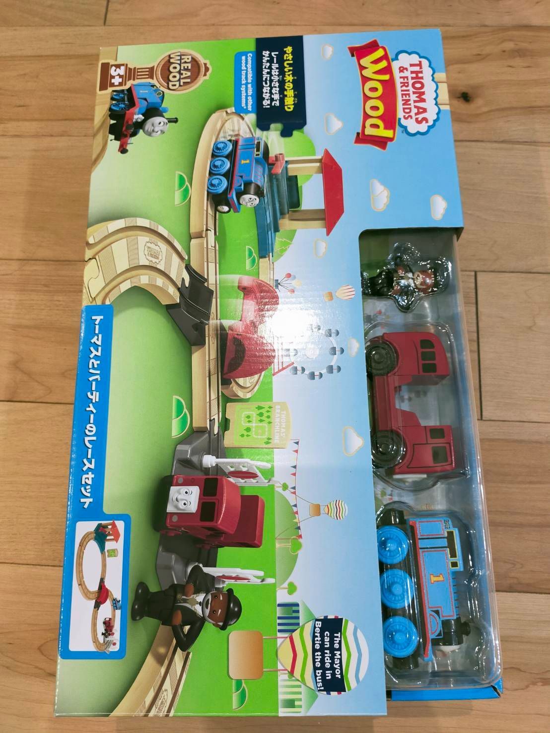 (未使用･未開封品)　きかんしゃトーマス 木製レールシリーズ トーマスとバーティーのレースセット FHM65 wyeba8q 81X7vh+uEML._UF350,350_QL80_.jpg
