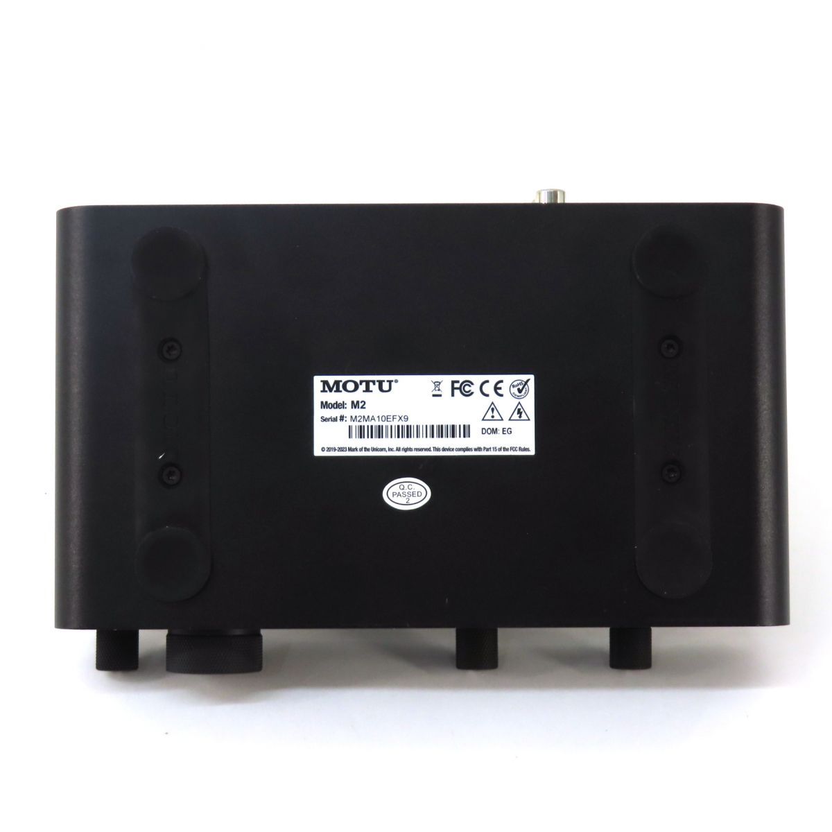 MOTU M2 オーディオインターフェイス DTM MOTU モツ M2 オーディオ