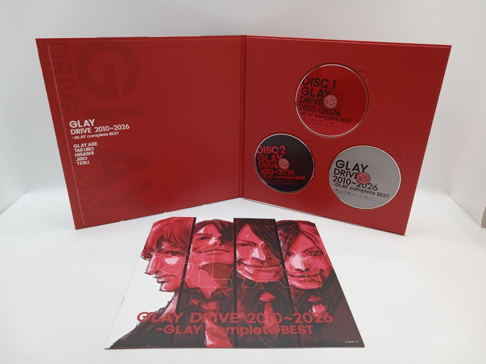 GLAY DRIVE 1993～2009＆2010～2026 GLAY complete BEST CD+Blu-ray