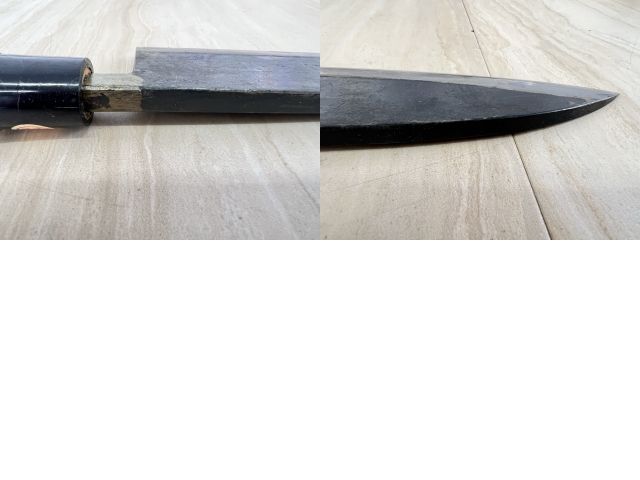 小山手打刃物 包丁 【中古】熊本県伝統工芸品 刃渡約19.5cm 調理器具