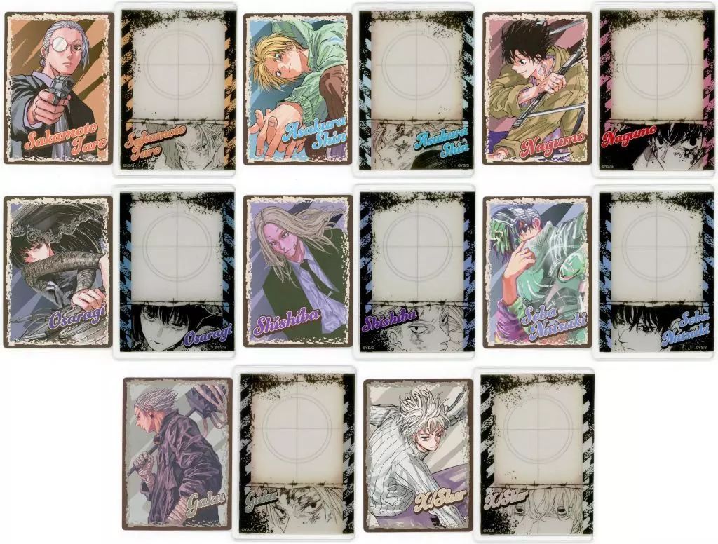 キャラカード 全8種セット SAKAMOTO DAYS キャラカードコレクション カードケース付き 第1弾 ジャンプ春コレ!フェア2025グッズ