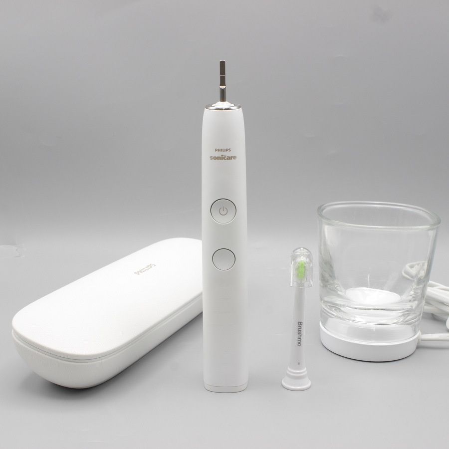 美品】PHILIPS sonicare DiamondClean 9000 HX9911/67 ホワイト 電動歯ブラシ フィリップス ソニッケアー  ダイヤモンドクリーン 本体 - 返品交換送料無料