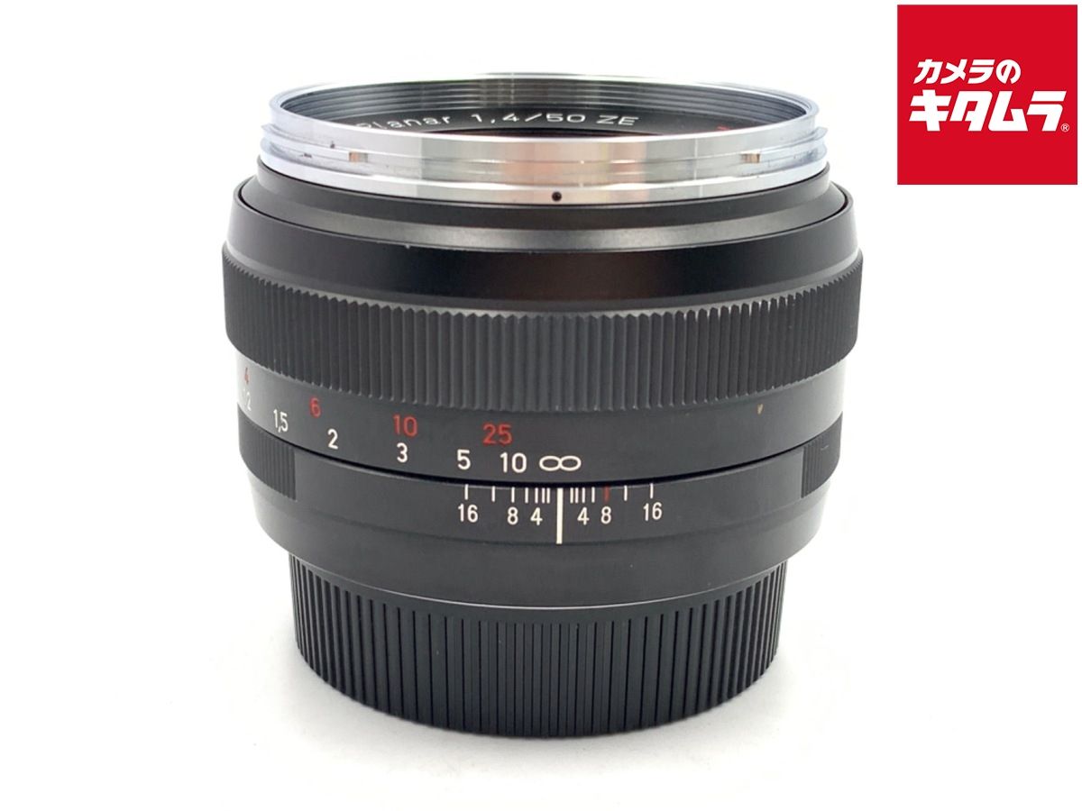 並品 カールツァイス PLANAR T*1.4|50 ZE