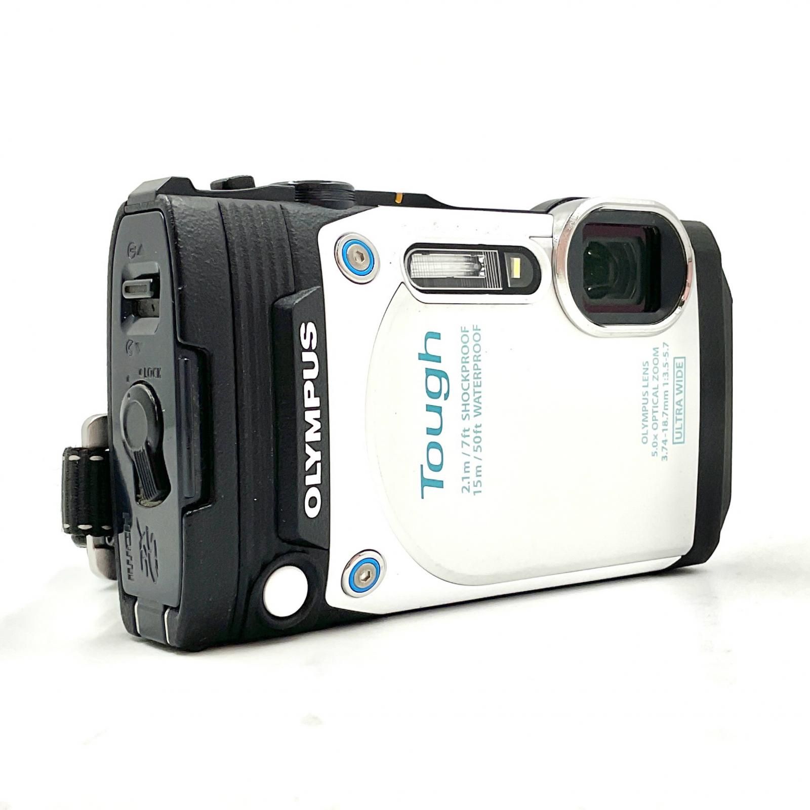 OLYMPUS コンパクトデジタルカメラ STYLUS TG-870 Tough ホワイト【難