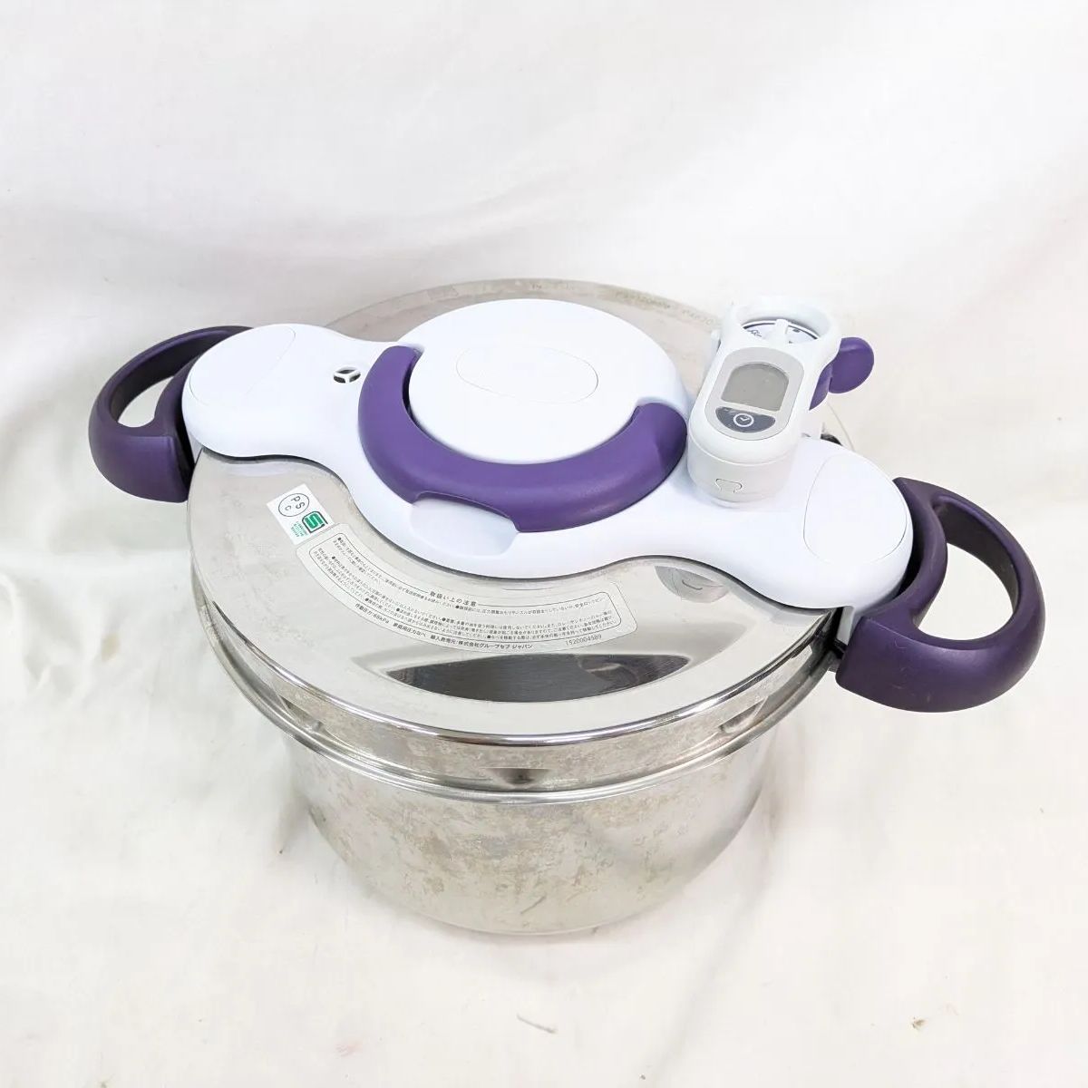 美品 T-fal クリプソミニットパーフェクト6リットル 圧力鍋　使用２回のみ クリプソ ミニット (送料無料)ティファール T-fal 圧力鍋