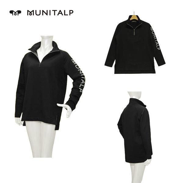 ムニタルプ MUNITALP レディース 秋冬 コットン裏毛起毛 長袖シャツ 005-25010