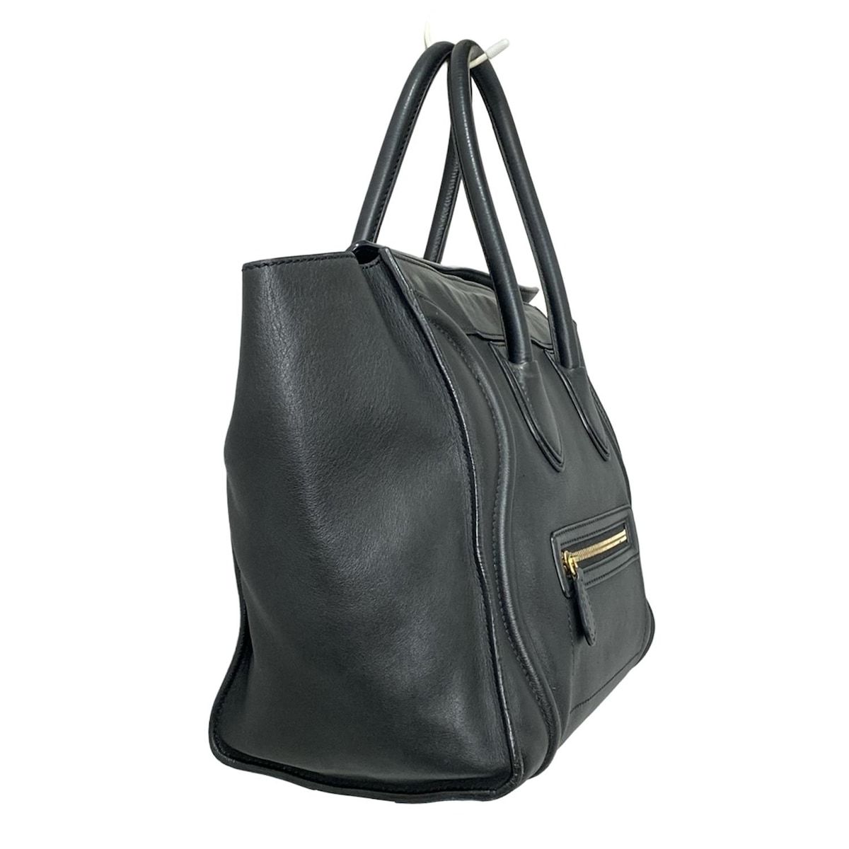 CELINE(セリーヌ) ハンドバッグ ラゲージミニショッパー 黒 CELINE(セリーヌ) ハンドバッグ ラゲージミニショッパー 黒