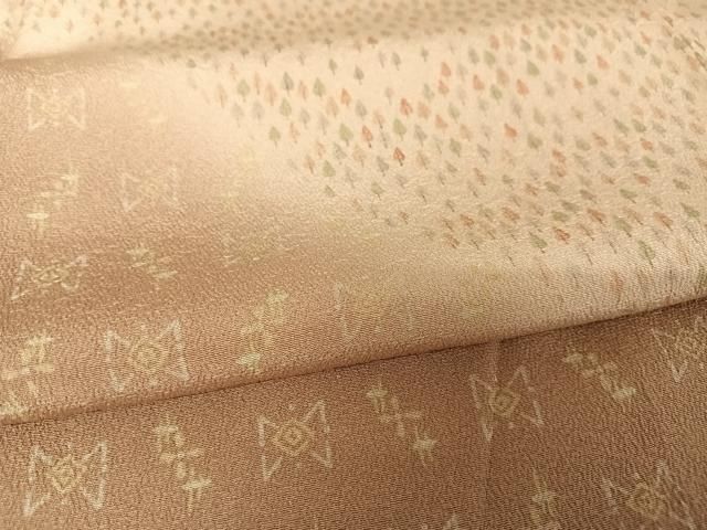 平和屋着物○二代目 川村久太郎 訪問着 樹林文 暈し染め 正絹 逸品