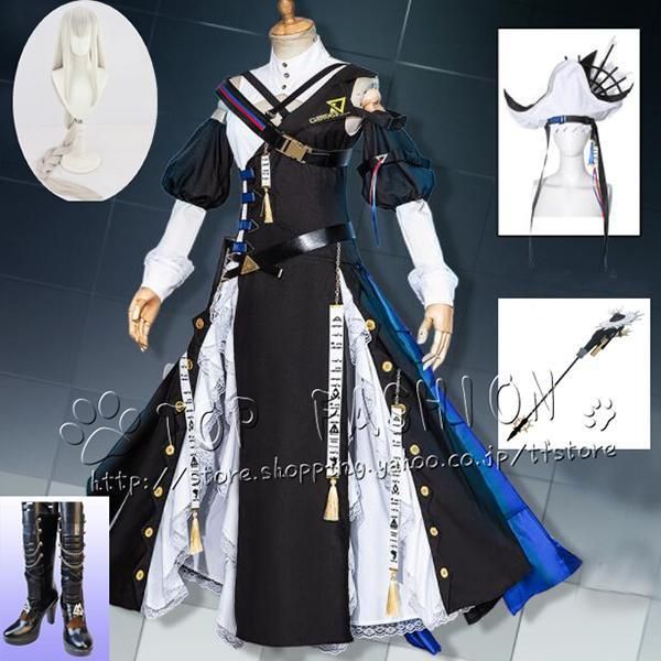 帰溟スペクター Specter the Unchained アークナイツ Arknights 明日方舟 コスプレ衣装 帽子 ウィッグ 靴 道具別売り