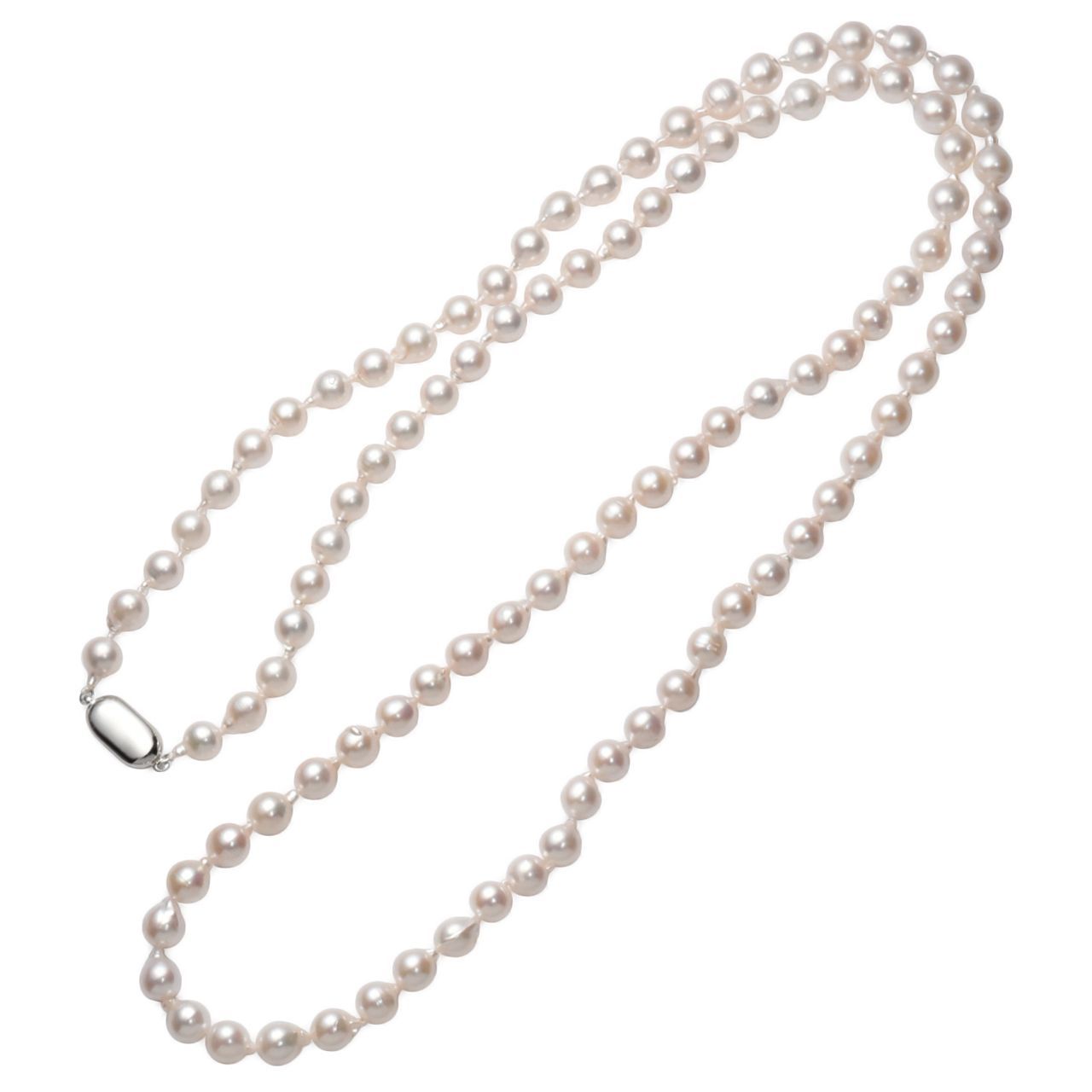 バロックアコヤパール6.5-7mmロングネックレス 80cm - メルカリ バロックアコヤパール6.5-7mmロングネックレス 80cm - メルカリ